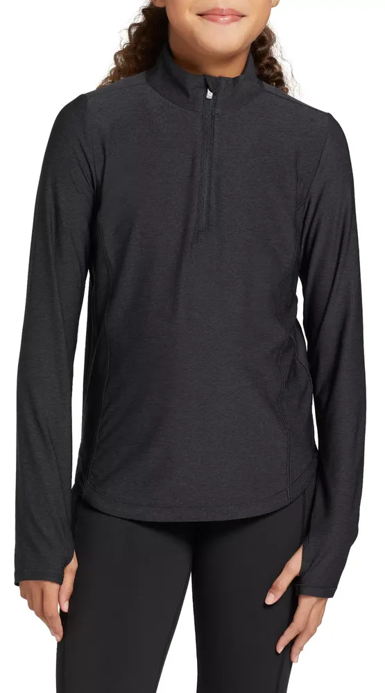 DSG Girls' Movement Long-Sleeve 1/4 Zip Jacket