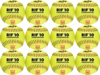 Rawlings 11” ASA Sof-Dot RIF Safety Fastpitch Softball – 12 Pack