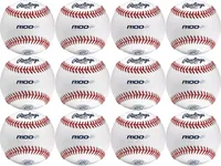 Rawlings R100 High School Practice Baseballs – 12 Pack