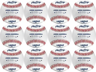 Rawlings ROLB1 14U USSSA Official League Baseballs – 12 Pack
