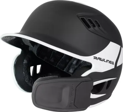 Rawlings Junior VELO Baseball Batting Helmet w/ Reversible Jaw Guard