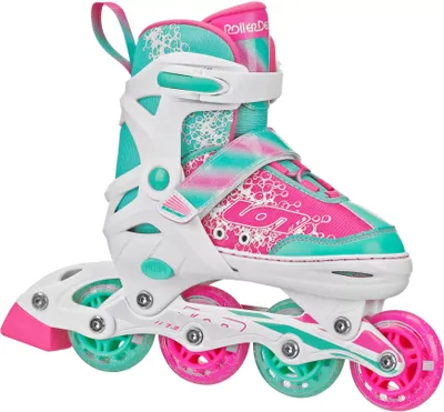 Roller Derby Girls' Ion 7.2 Adjustable Inline Skates