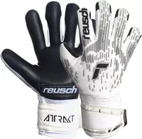 Reusch Adult Attrakt Freegel Silver Finger Support Goalkeeper Gloves