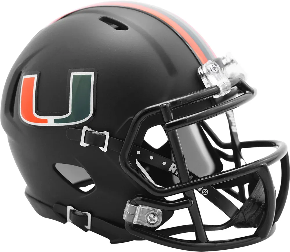 Riddell Miami Hurricanes Speed Mini Helmet