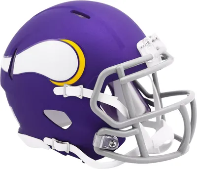 Riddell Minnesota Vikings Alternate On-Field Speed Mini Football Helmet
