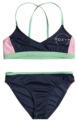 Roxy Girls' Ilacabo Active Athletic Bikini Set