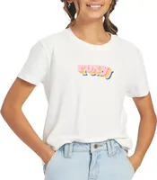 Roxy Girls' Retro Stack Boyfriend Crew