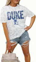 Gameday Couture Duke Blue Devils White Leopard T-Shirt