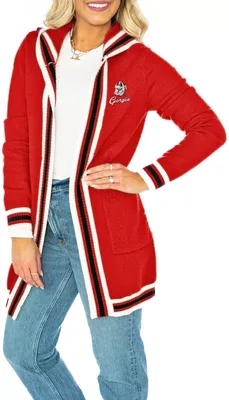 Gameday Couture Georgia Bulldogs Red Stripe Cardigan