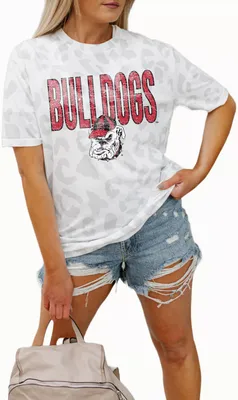 Gameday Couture Georgia Bulldogs White Leopard T-Shirt