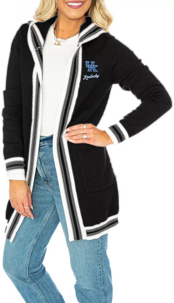 Gameday Couture Kentucky Wildcats Black Stripe Cardigan