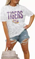 Gameday Couture LSU Tigers White Leopard T-Shirt