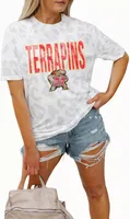 Gameday Couture Maryland Terrapins White Leopard T-Shirt