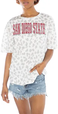 Gameday Couture San Diego State Aztecs White Bonus Point T-Shirt