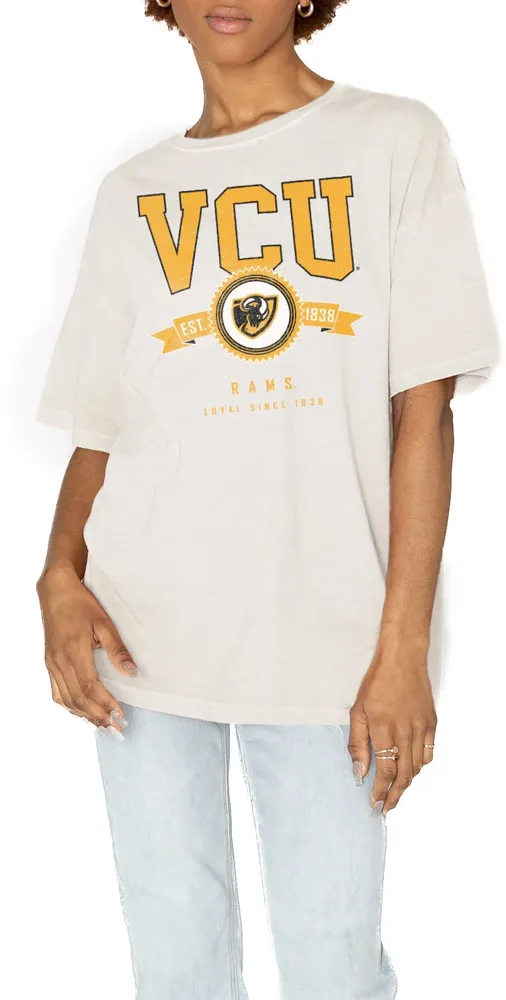 Gameday Couture Virginia Commonwealth Rams White Get Goin' Oversized T-Shirt