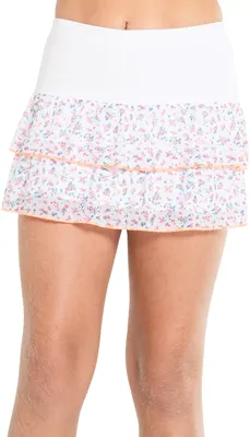 Lucky In Love Girls' Blossom Mesh Skirt