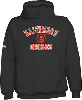 Stitches Youth Baltimore Orioles Black Pullover Hoodie