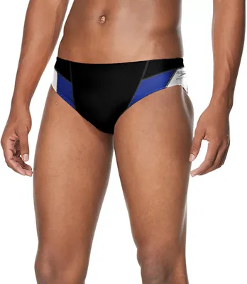 Speedo Men's Edge Splice Brief Swimsuit