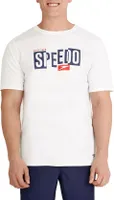 Speedo Men's Graphic Short Sleeve Swim Shirt