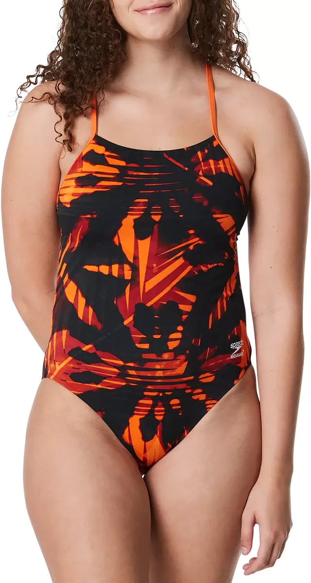 Speedo Women's Reflected One Back One Piece Swimsuit