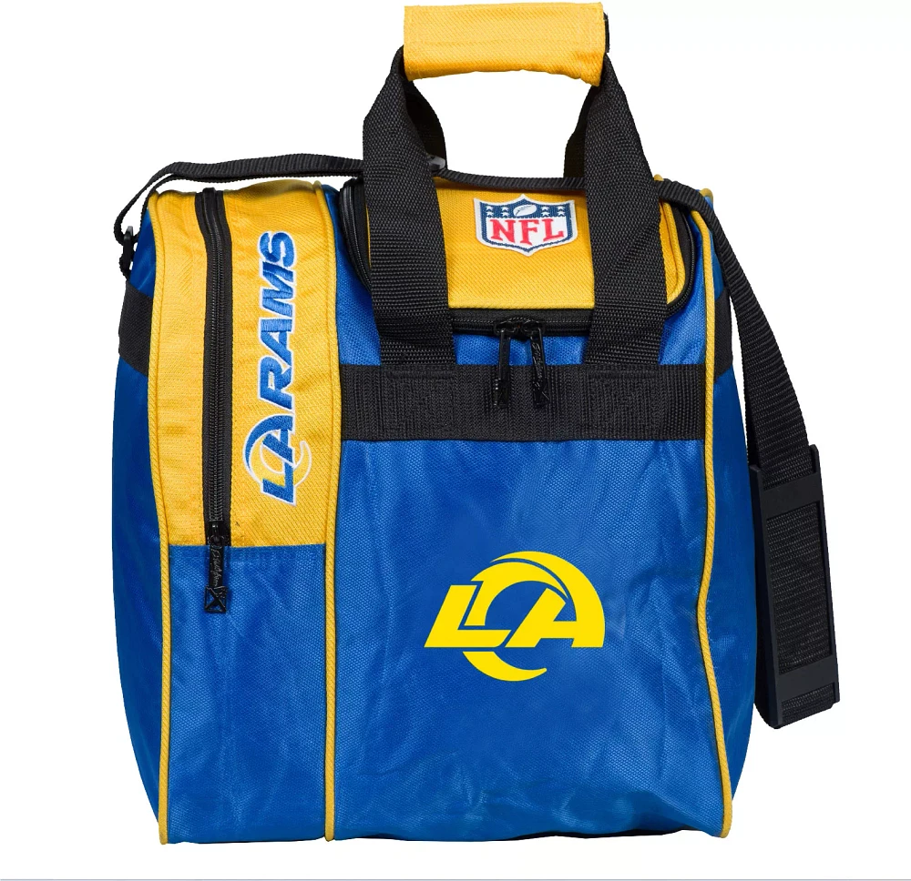 Strikeforce Los Angeles Rams Single Bowling Ball Tote Bag