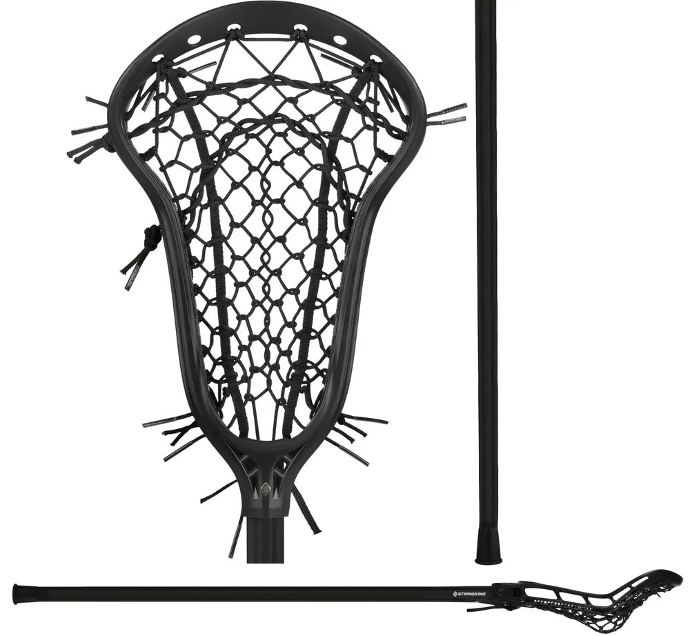 Stringking Women's Complete 2 Pro Defensive Lacrosse Stick With Composite Shaft - High Pocket