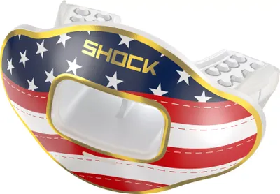 Shock Doctor Max Airflow Flag Stitched Lip Guard