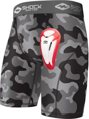 Shock Doctor Youth Core Compression Shorts With Bio-Flex Cup