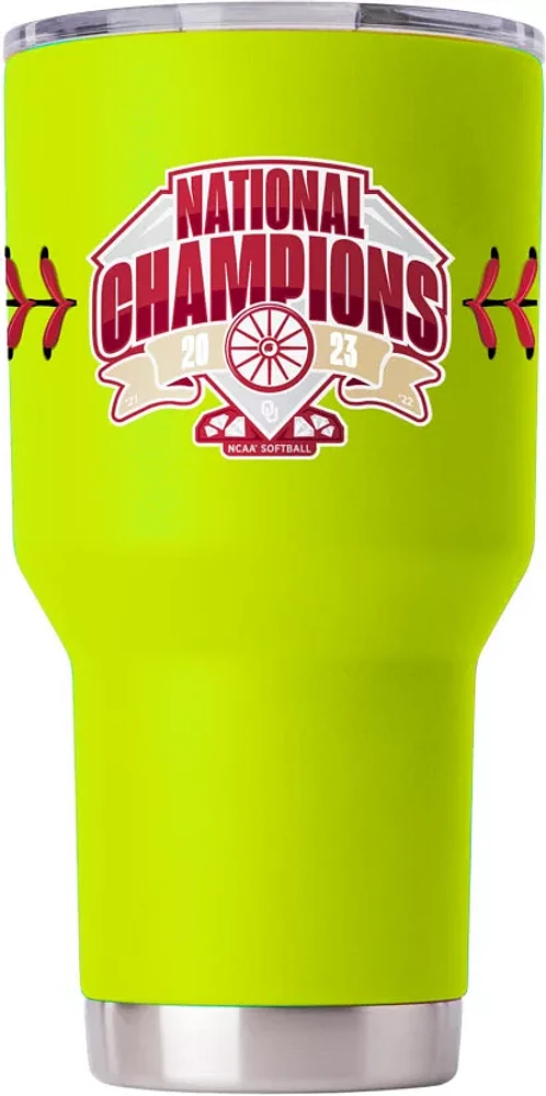 Gametime SideKicks Oklahoma Sooners NCAA Softball Women's College World Series Champions 30 oz. Tumbler