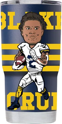 Gametime SideKicks Michigan Wolverines Blake Corum Stainless Steel 20 oz. Tumbler