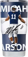 Gametime SideKicks Penn State Nittany Lions Micah Parsons Stainless Steel 20 oz. Tumbler