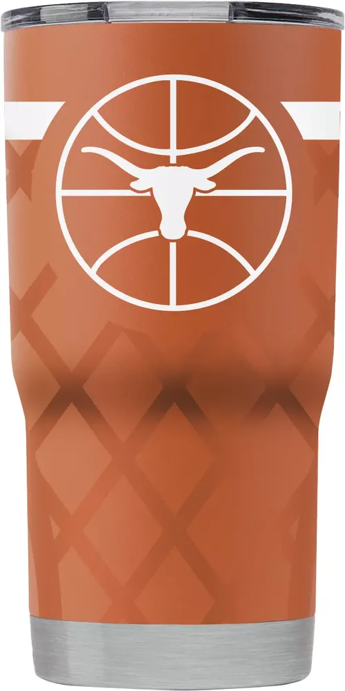 GameTime Sidekicks Texas Longhorns 20 oz. Basketball Tumbler