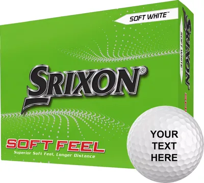 Srixon 2023 Soft Feel Personalized Golf Balls