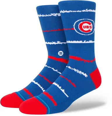 Stance Chicago Cubs Royal Chalk Crew Sock