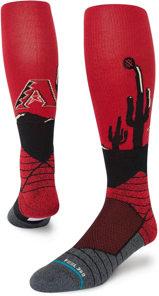 Stance Arizona Diamondbacks Red Desert OTC Over the Calf Sock