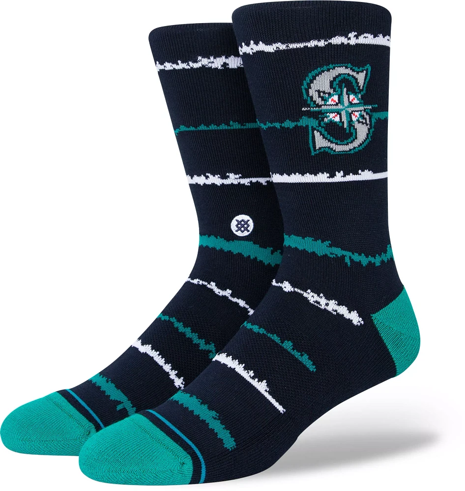 Stance Seattle Mariners Dark Blue Chalk Crew Sock