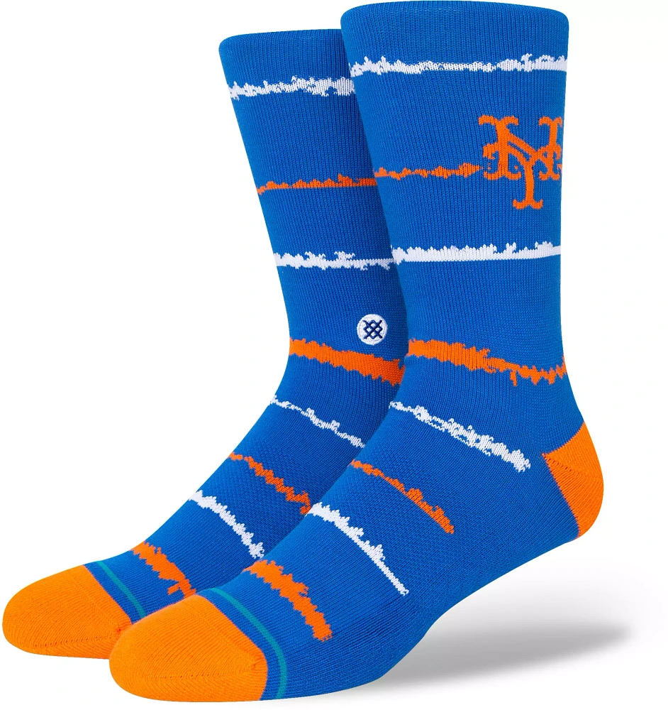 Stance New York Mets Royal Chalk Crew Sock