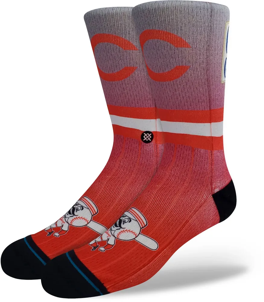 Stance Cincinnati Reds 2023 Cooperstown Crew Sock