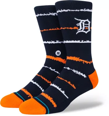Stance Detroit Tigers Dark Blue Chalk Crew Sock