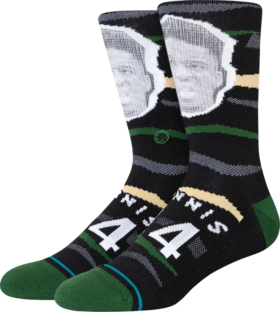 Stance Adult Milwaukee Bucks Faxed Giannis Antetokounmpo Socks