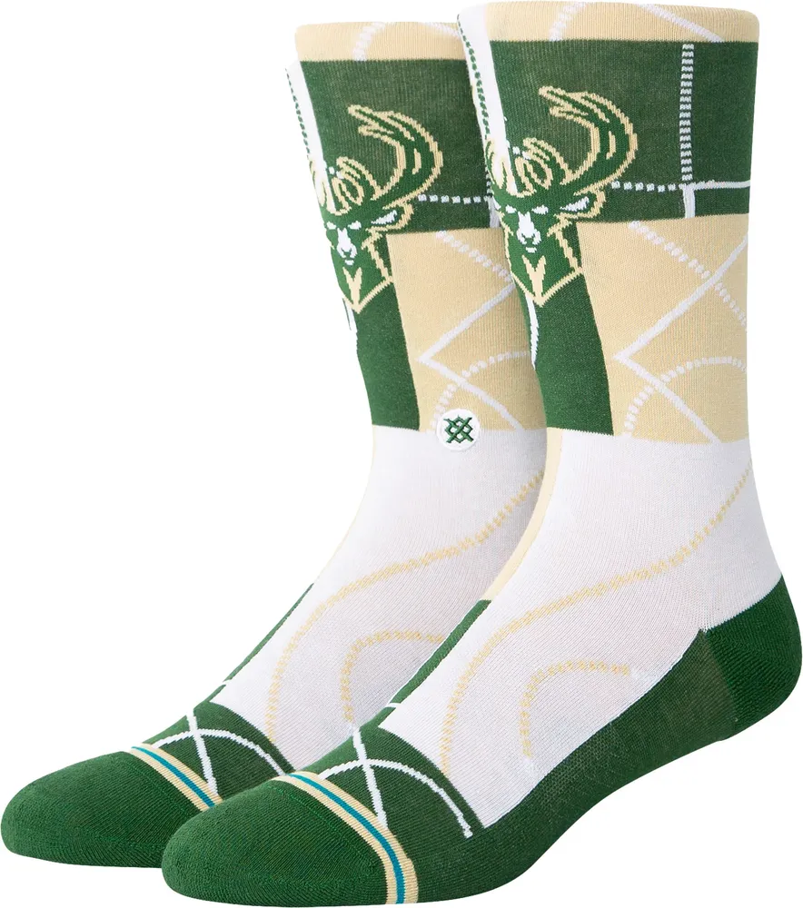 Stance Adult Milwaukee Bucks Zone Socks