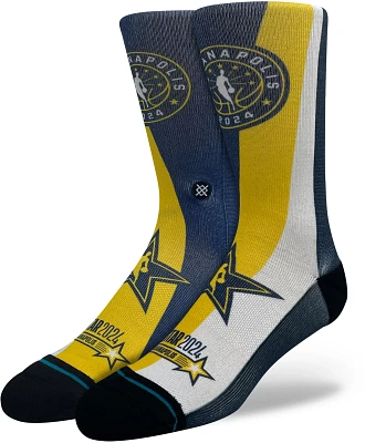 Stance Adult 2024 All-Star Game NBA Stripe Socks