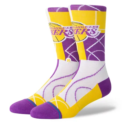 Stance Adult Los Angeles Lakers Zone Socks