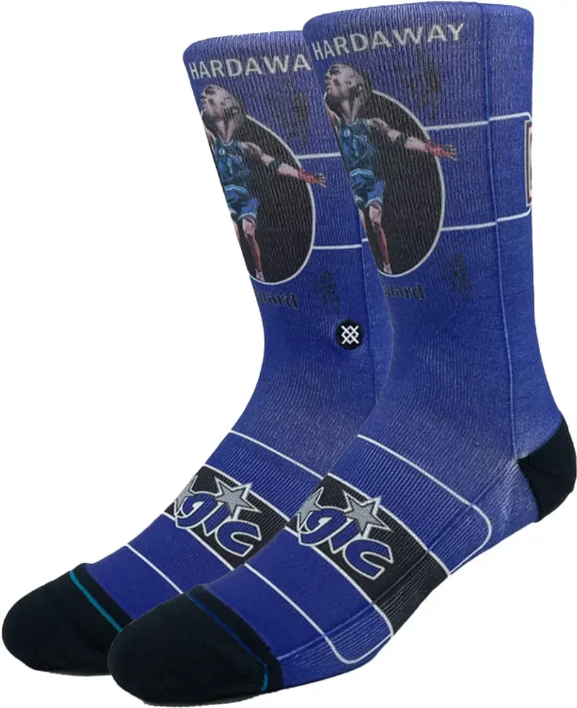 Stance Adult Orlando Magic Penny Hardaway Big Head Socks