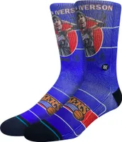 Stance Adult Philadelphia 76ers Allen Iverson Big Head Socks