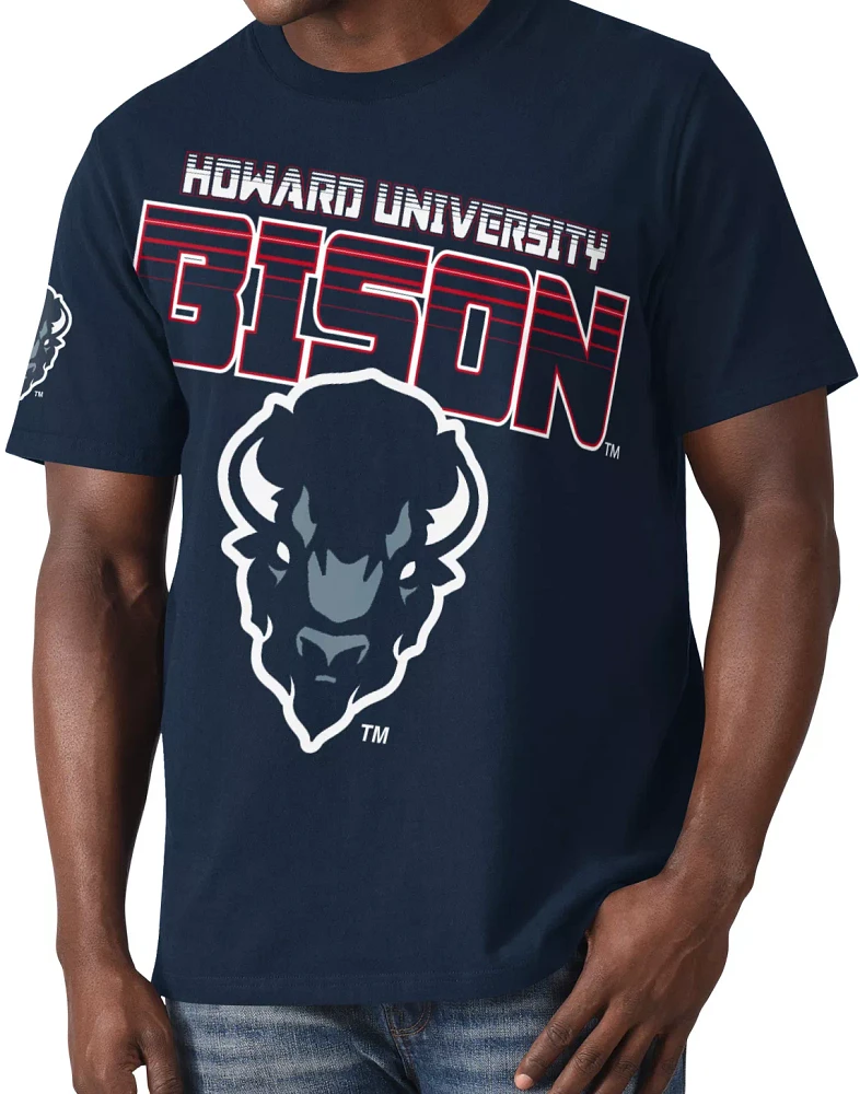 Starter Men's Howard Bison Blue Graphic T-Shirt