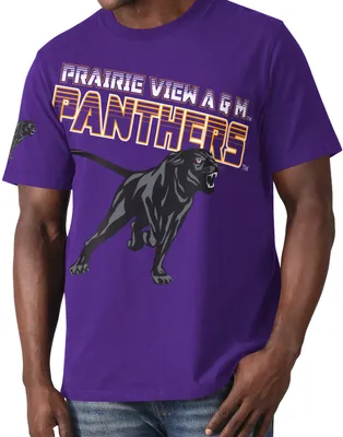 Starter Men's Prairie View A&M Panthers Purple Graphic T-Shirt