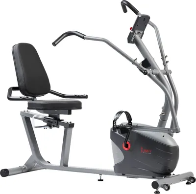 Sunny Health & Fitness Smart Recumbent Bike