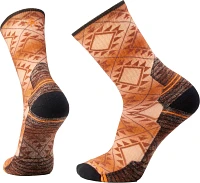 Smartwool Hike Light Cushion Southwest Tile Print Crew Socks