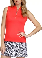 Tail Women's Sleeveless 1/4 Zip Sandria Golf Polo